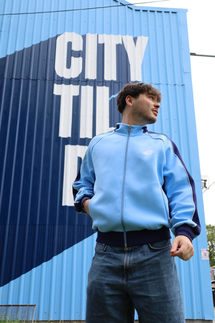 The Track Jacket Sky Blue - First 100 Pre Order