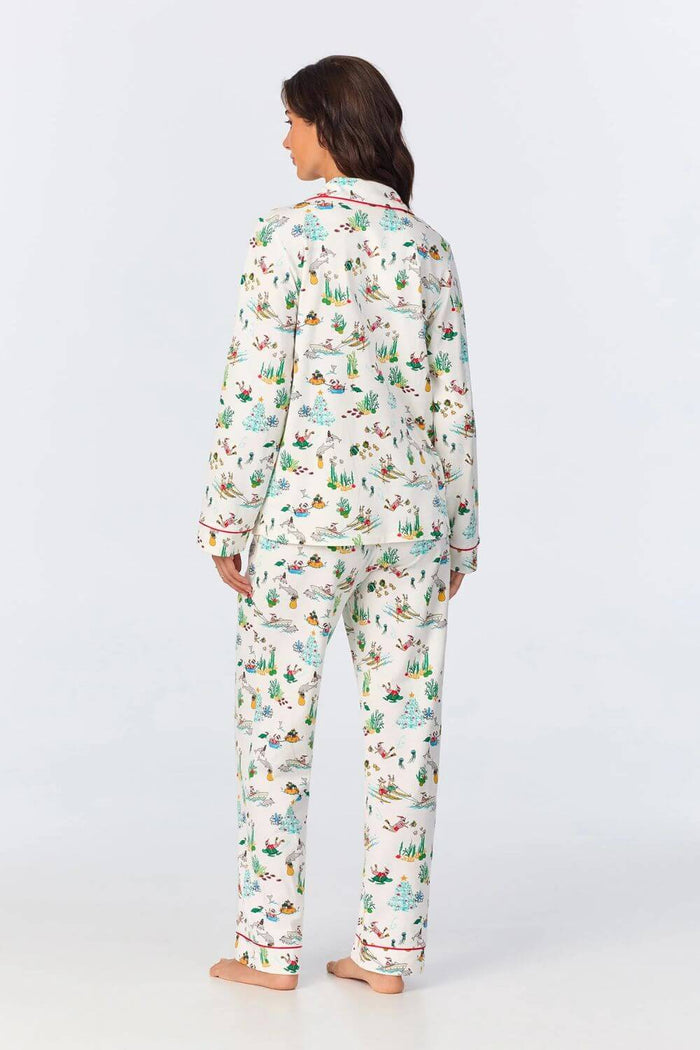 Bedhead Tis the Sea-Son Long Sleeve Classic PJ Set