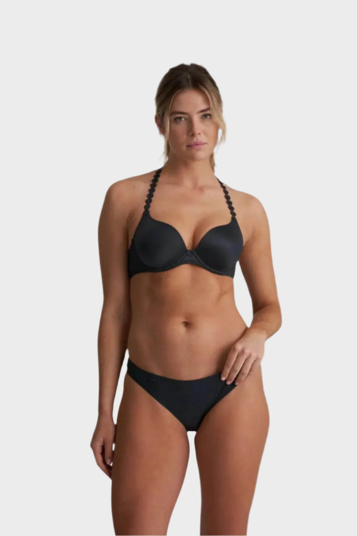 Marie Jo Tom Heart Shaped Bra in Graphite Grey