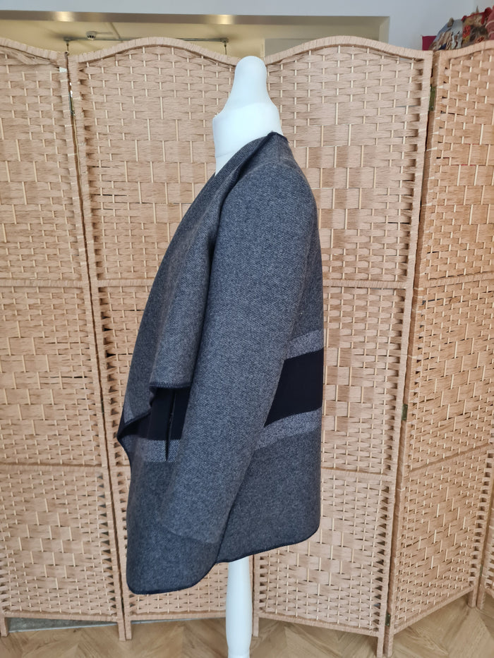 Tommy Hilfiger Grey Waterfall coat S