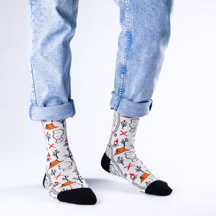 Treasure Hunt Cotton Socks