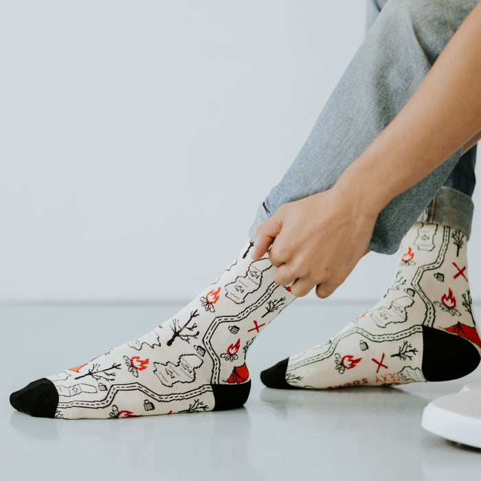 Treasure Hunt Cotton Socks