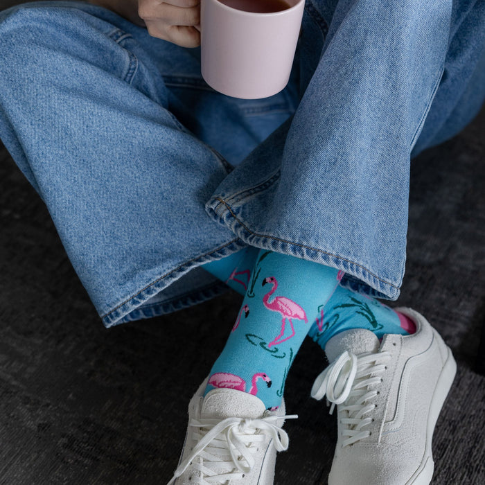 Tropical Wader Bamboo Socks