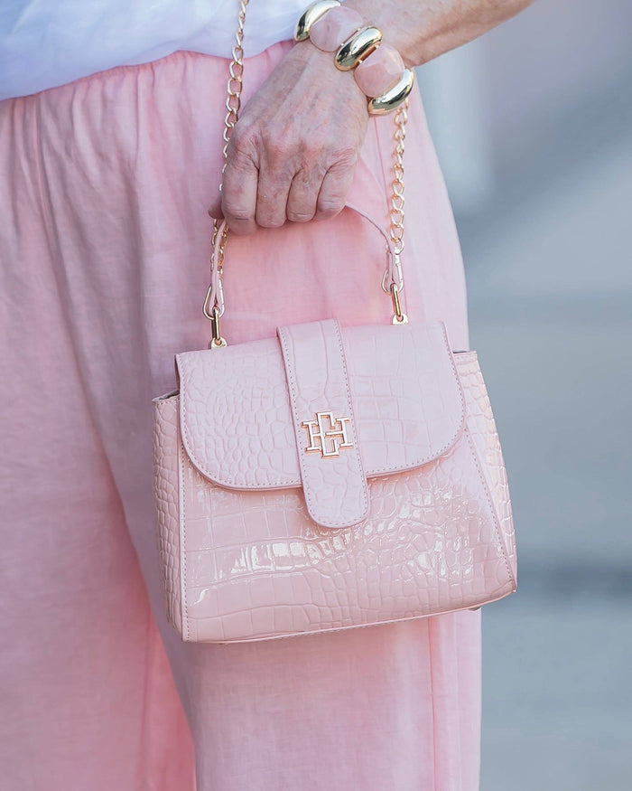 Tucker Handbag - Blush Patent