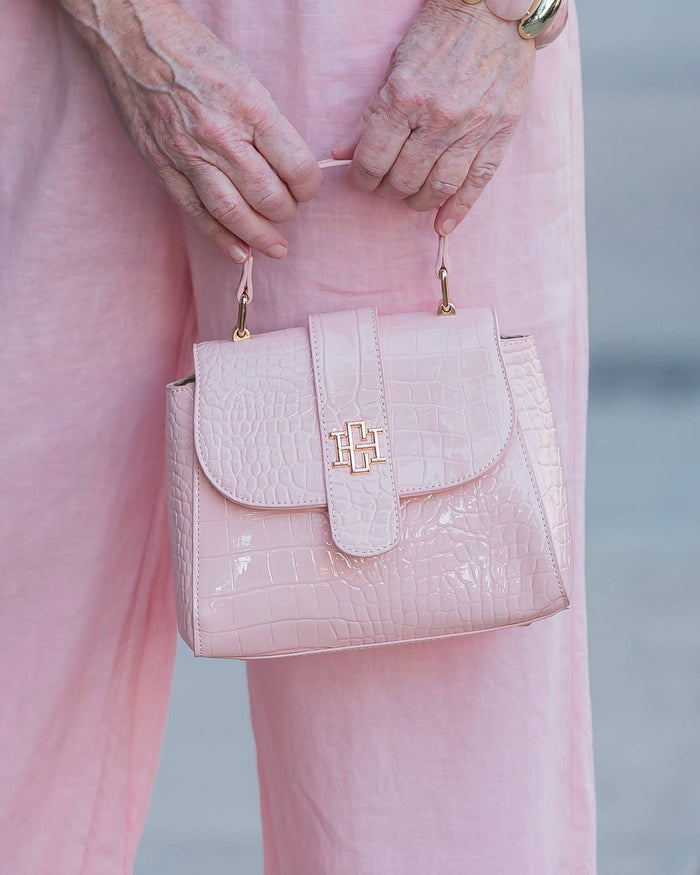 Tucker Handbag - Blush Patent