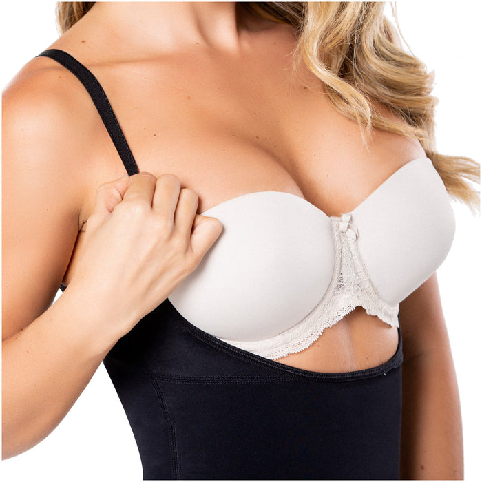 Tummy Control Butt Lifter Shapewear Bodysuit | Microlatex