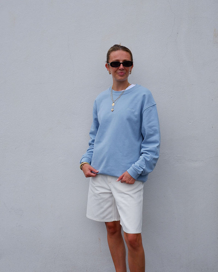 Unisex Crew Sweat | Dove Blue