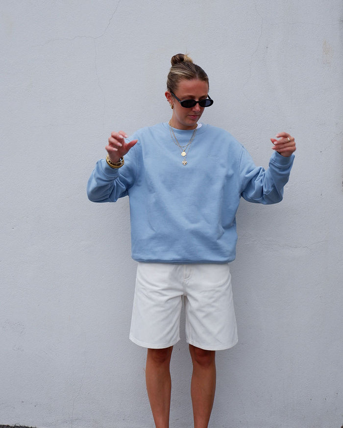 Unisex Crew Sweat | Dove Blue