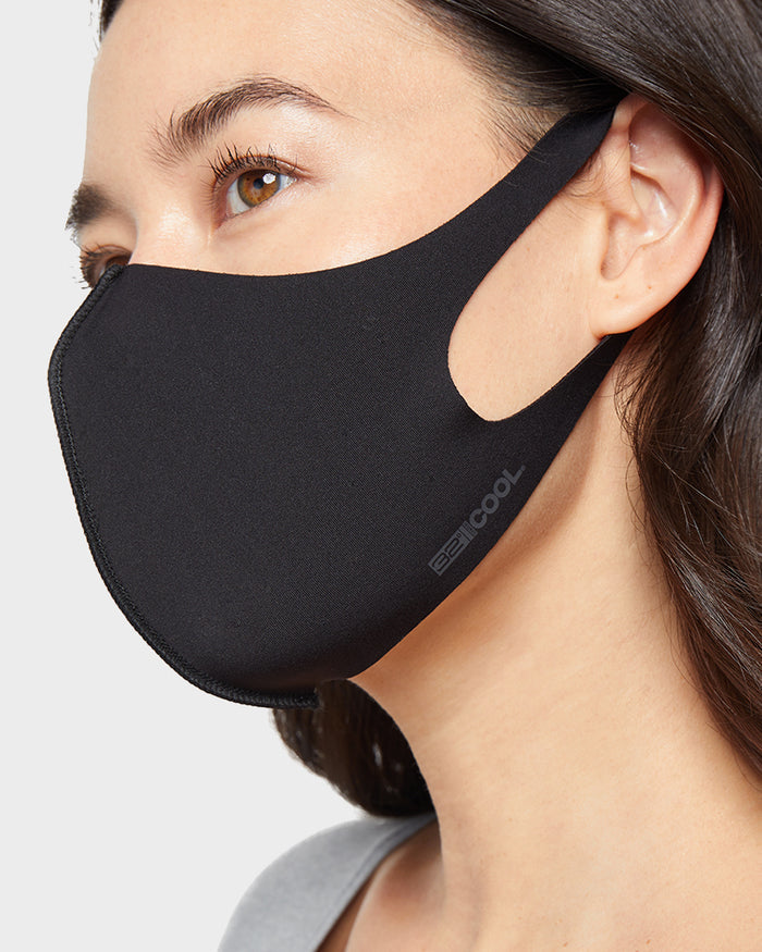 32 Degrees Black/Black/Grey Unisex 3 Pack Face Covering Mask