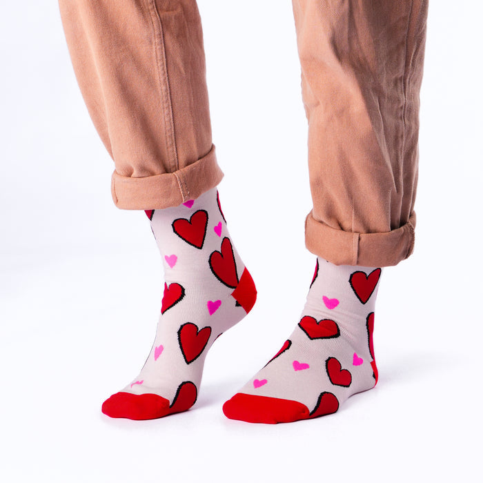 V-Day Bamboo Socks