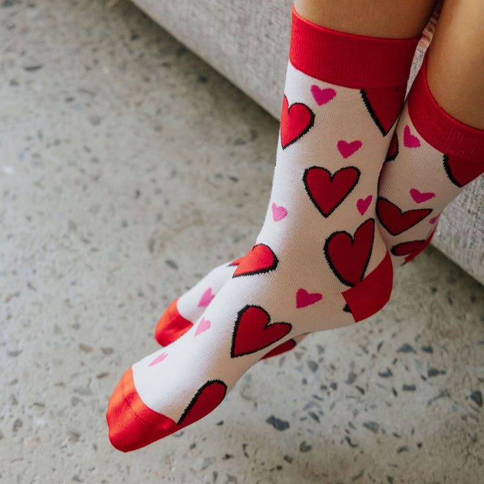 V-Day Bamboo Socks