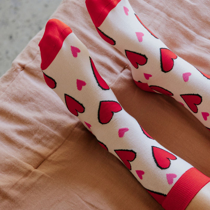 V-Day Bamboo Socks