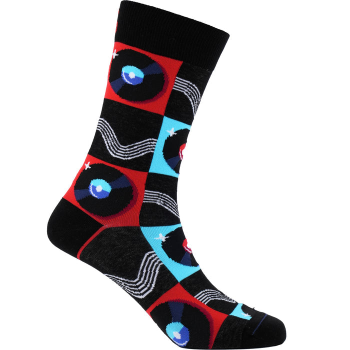 Vinyl Jams Cotton Socks
