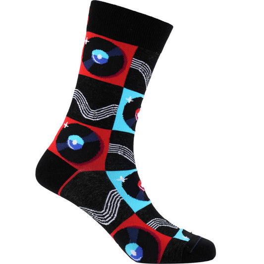 Vinyl Jams Cotton Socks