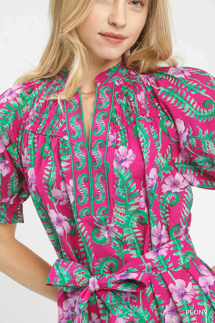 Vivid Dreams Midi Dress