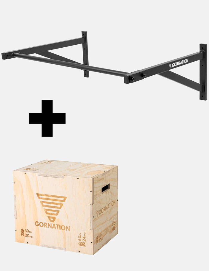Wall Mounted Pull Up Bar Large