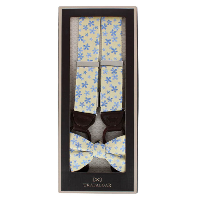 Yellow with Light Blue