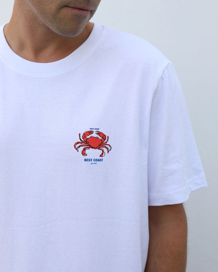 West Coast Best Coast | Heavyweight T White