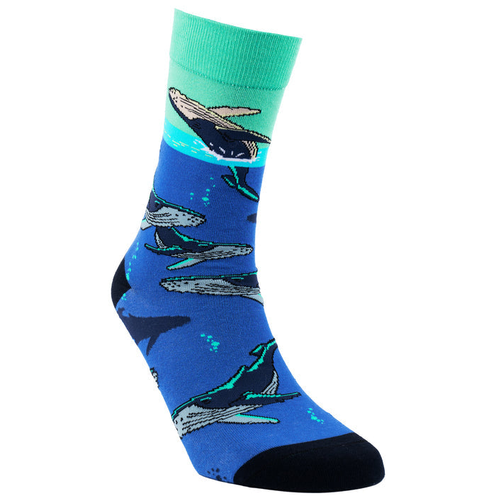 Whale Watching Bamboo Socks