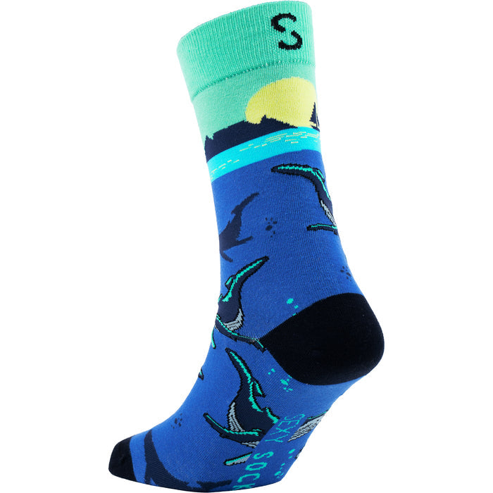 Whale Watching Bamboo Socks