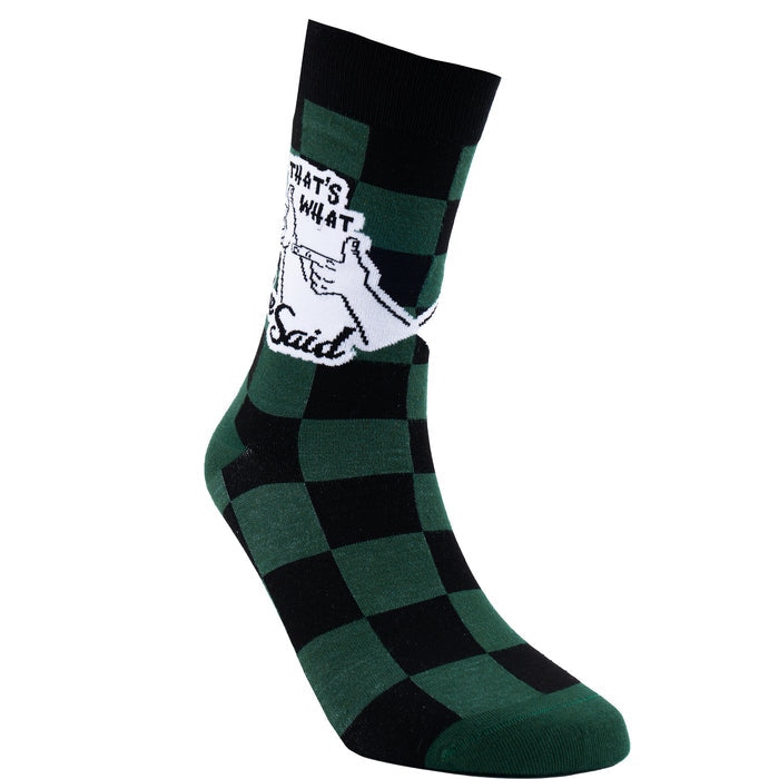 What She Said Bamboo Socks
