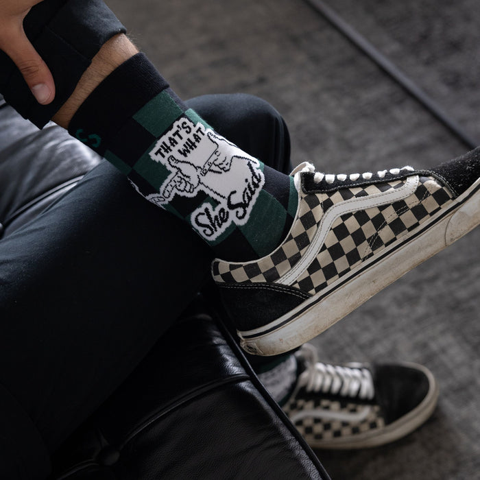 What She Said Bamboo Socks