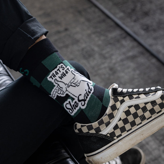 What She Said Bamboo Socks