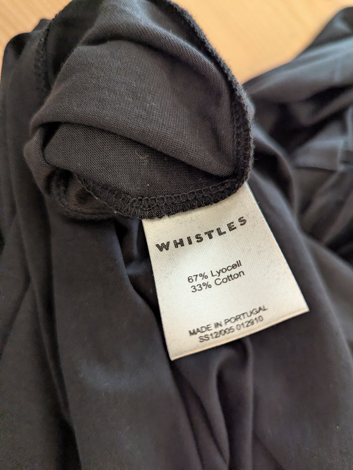 Whistles Black Jersey Maxi 14