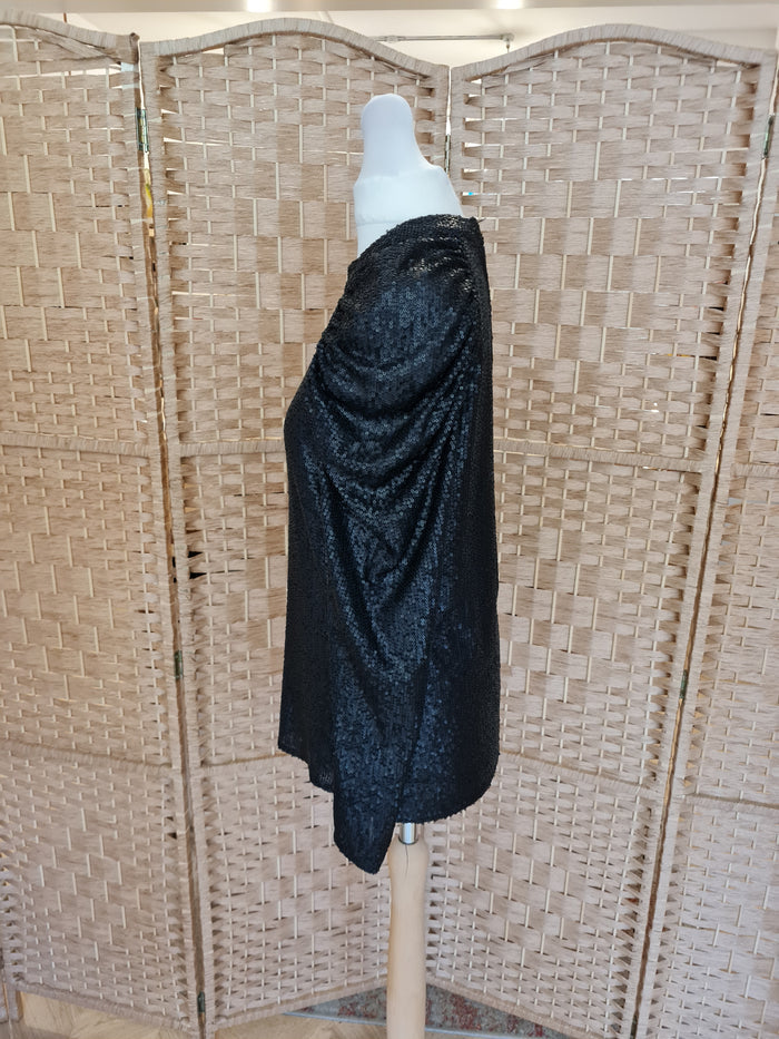 Whistles Black Sequin Top 10