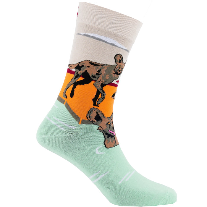 Wild Dogs Bamboo Socks