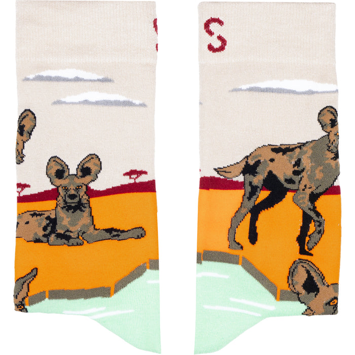 Wild Dogs Bamboo Socks