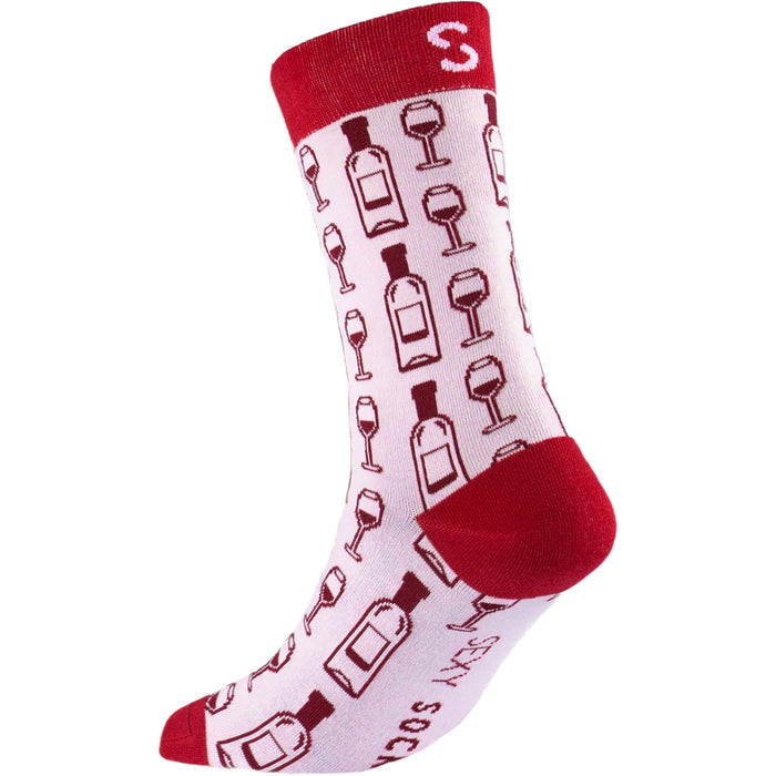 Wine O Clock Bamboo Socks