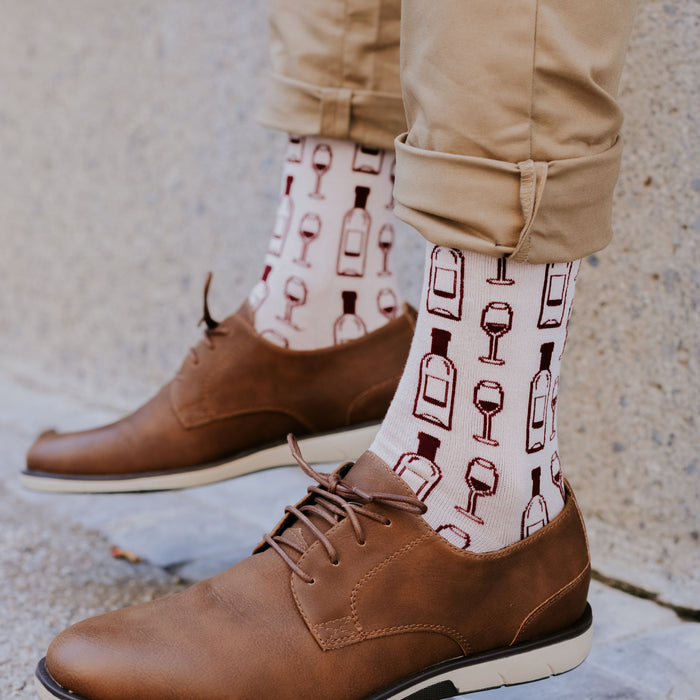 Wine O Clock Bamboo Socks