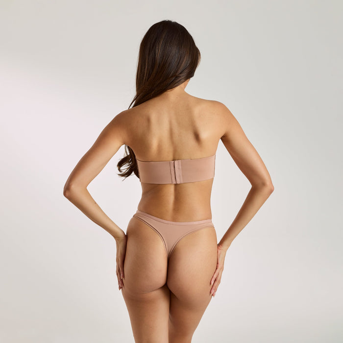 Wired Strapless Bra - Honey