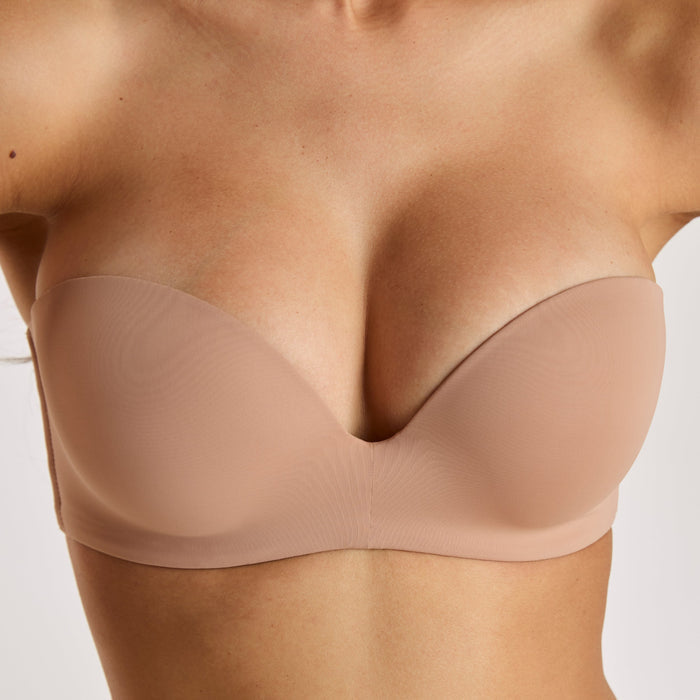 Wired Strapless Bra - Honey