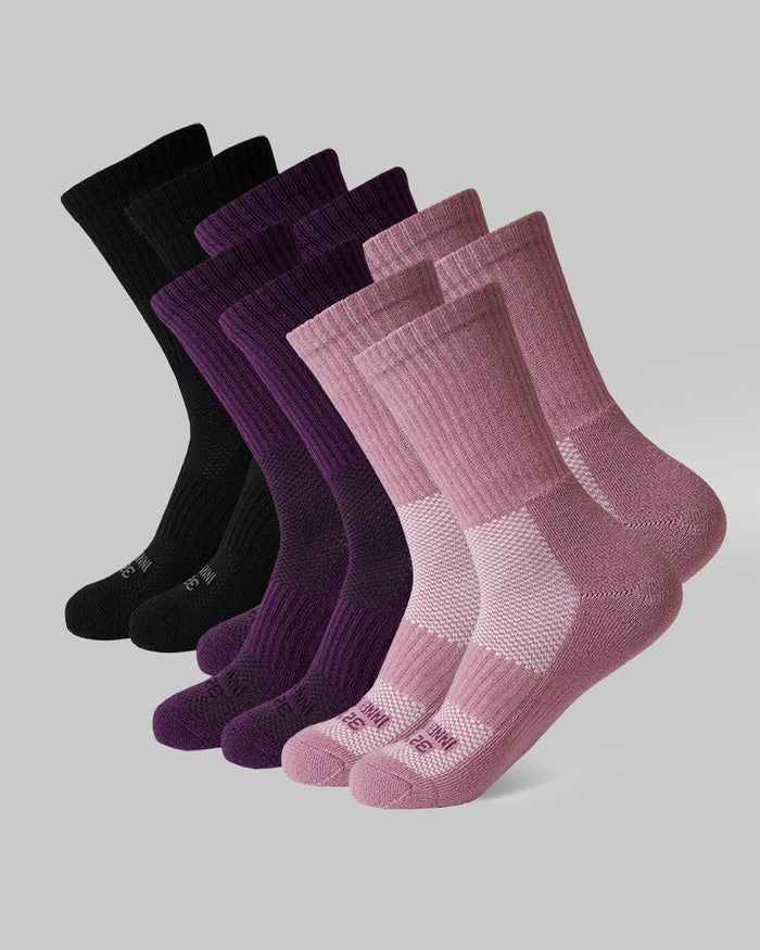PLUM PURPLE/DUSKY ORCHID/BLACK / S