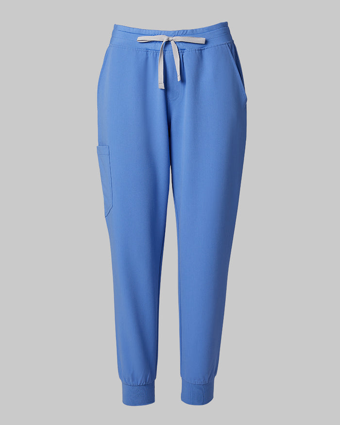 32 Degrees Blue Sky _ Womens Cargo scrub Jogger {bottom}{right}