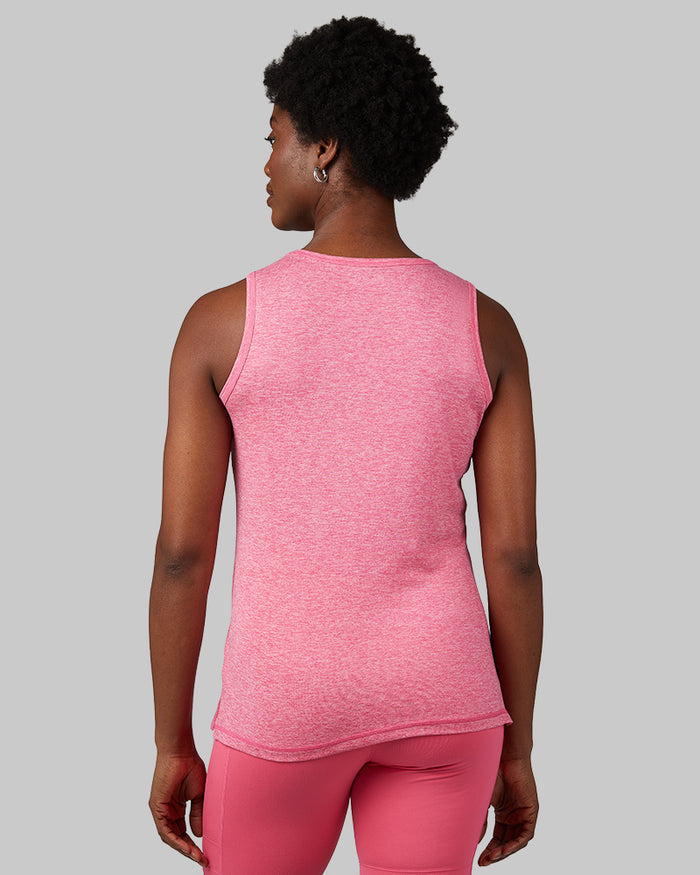 32 Degrees Hot Pink Space Dye _ Women's Cool Active Tank {model: Wemi is 5'10"and size 2-4 wearing size S}{bottom}{right} {bottom}{right}
