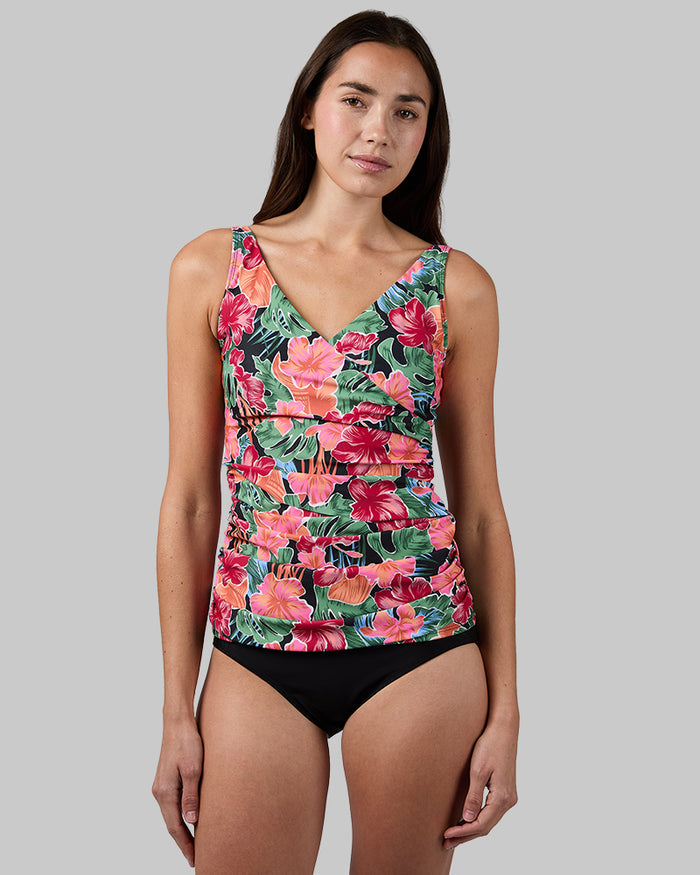 MAGENTA JUNGLE FLOWER / XS