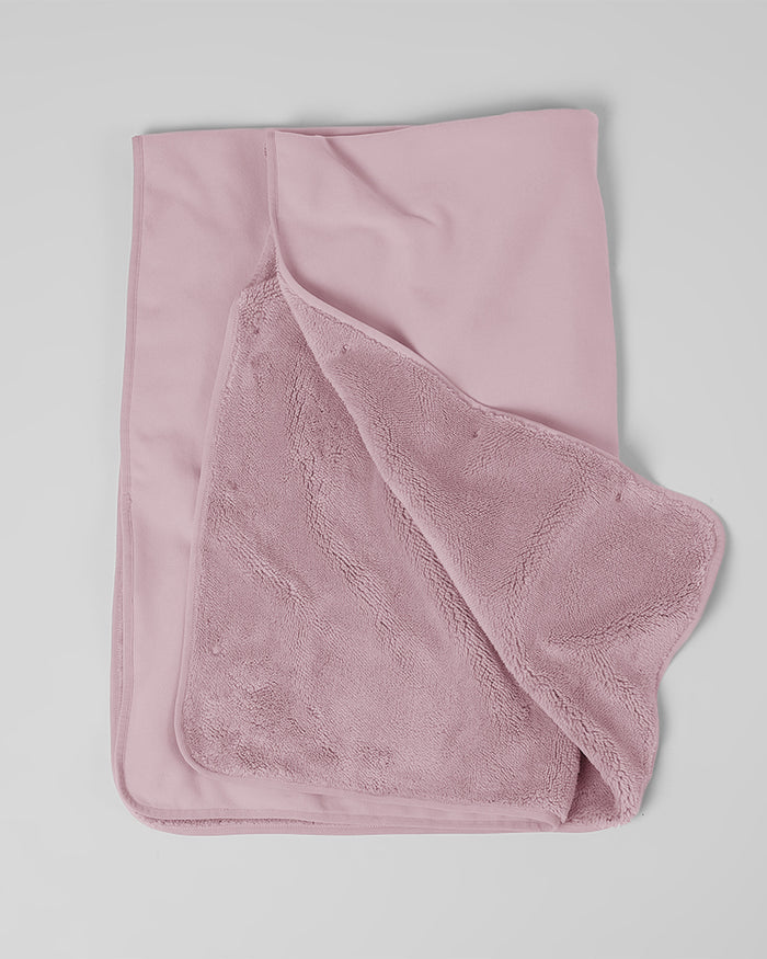 32 Degrees Mauve Shadow _ Women's Fleece-Lined sherpa Wearable Blanket {bottom}{right}