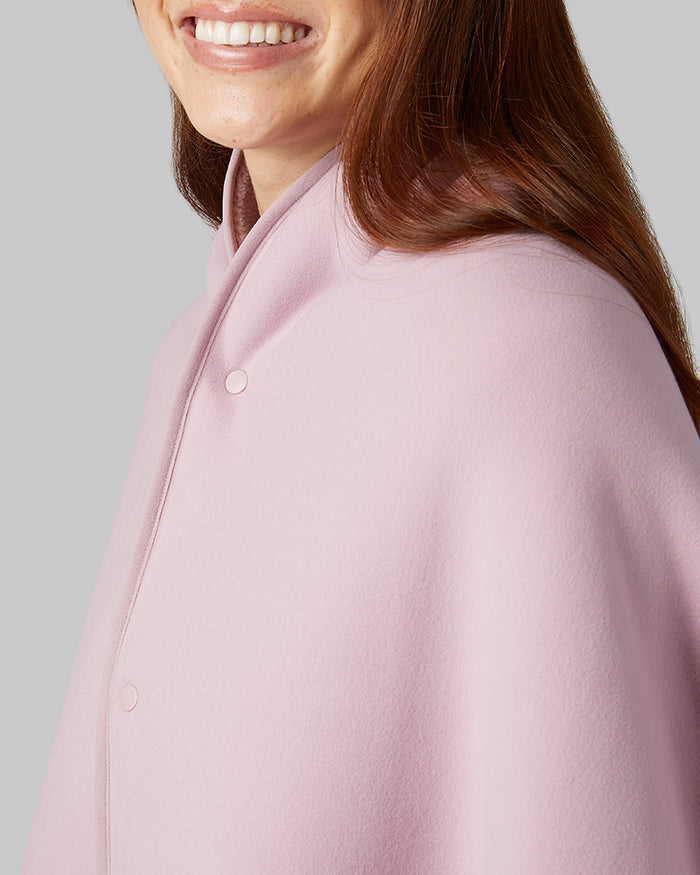 32 Degrees Mauve Shadow _ Women's Fleece-Lined sherpa Wearable Blanket {bottom}{right}