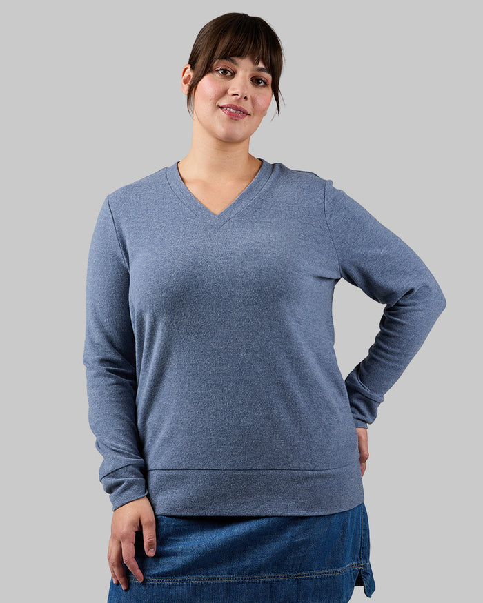 TWILIGHT BLUE HEATHER / L