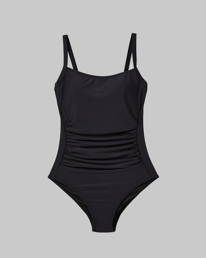 32 Degrees Black _ Women's One Piece swimsuit {bottom}{right}
