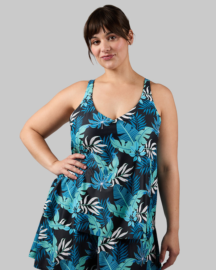 TEAL SUMMER FOREST / L