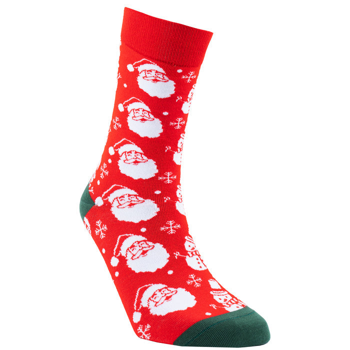 Xmas Classic Santa Bamboo Socks