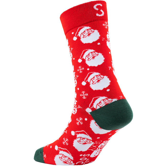 Xmas Classic Santa Bamboo Socks