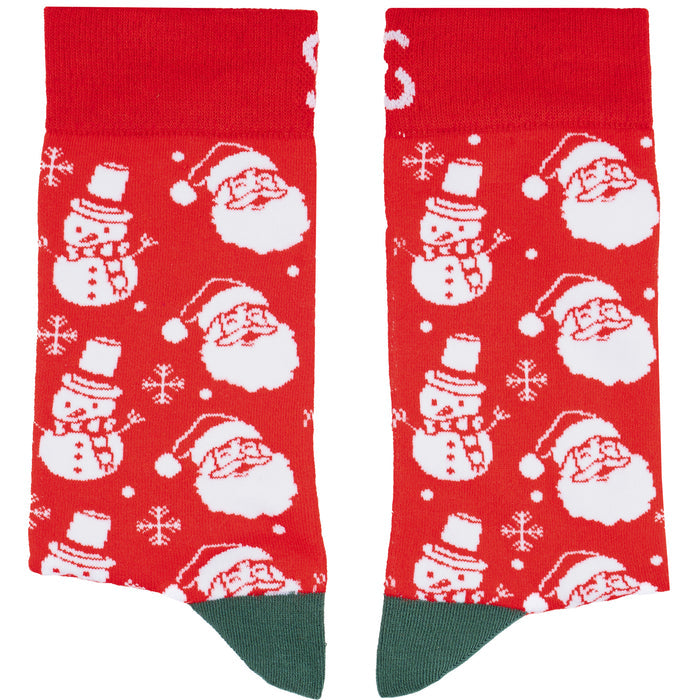 Xmas Classic Santa Bamboo Socks