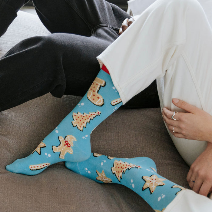 Xmas Cookies Bamboo Socks