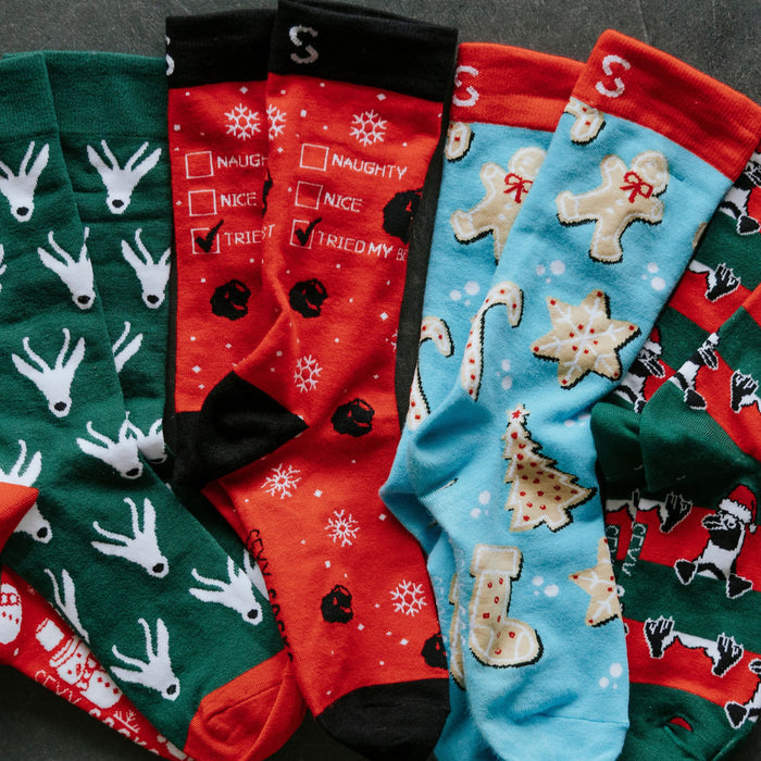 Xmas Cookies Bamboo Socks
