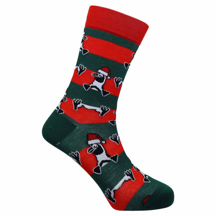 Xmas Penguins Bamboo Socks